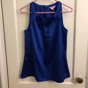 Lilly Pulitzer tank top in royal blue
